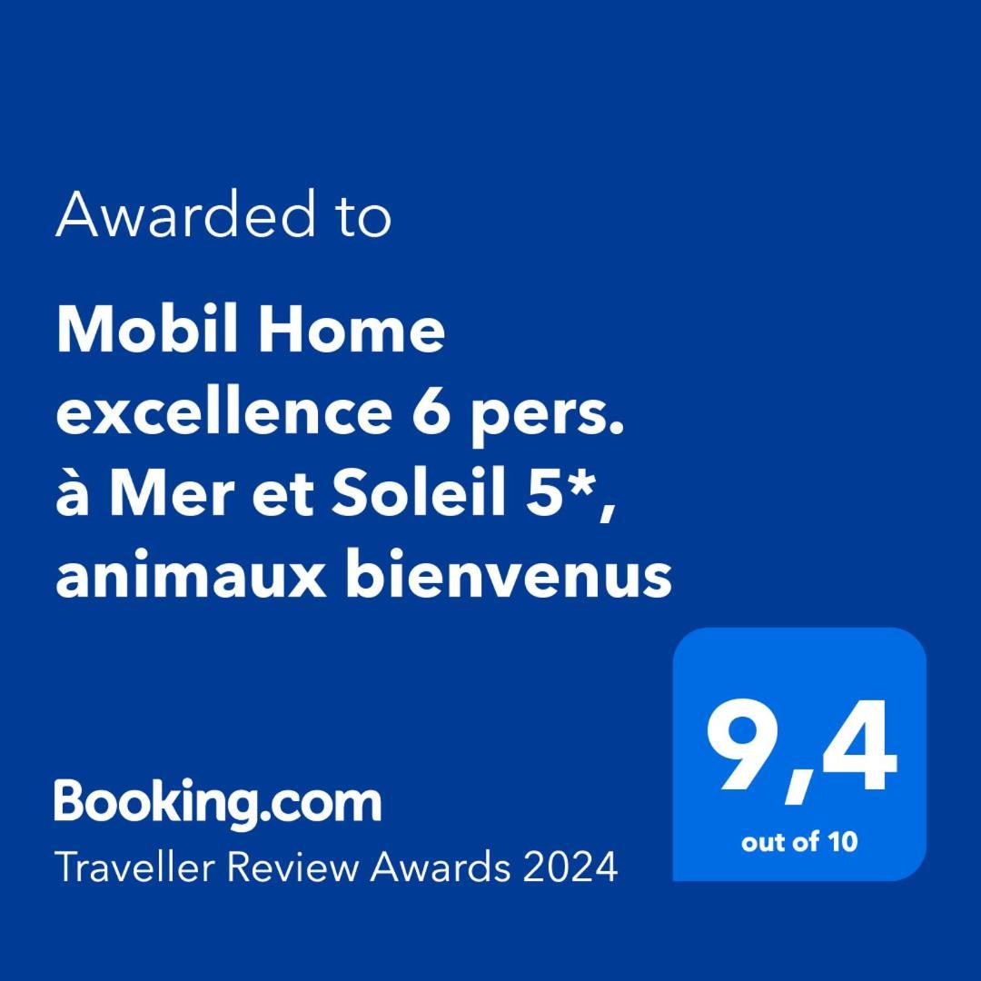 Mobil Home Excellence 6 Personnes Au Camping Mer Et Soleil, Saint George D'Oleron Les Sables Vignier Exterior photo